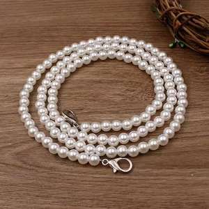 Perlas Naturales de Agua Dulce, Casi Redondas, Tipo Patata, Blancas, para Collares, Hebras de Perlas Sueltas para Joyería DIY, Estilo Casual FUYU, 80-100 cm - Product Image 1