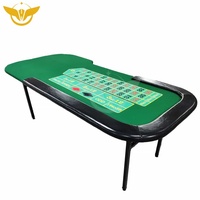 YH Tisch De Roulette Casino Grün Faltbarer Home Mini Roulette Tisch Zum Verkauf