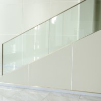 Verre feuilleté trempé transparent de qualité supérieure pour la sécurité des rampes d'escalier, verre anti-éclatement pour balustrade d'escalier