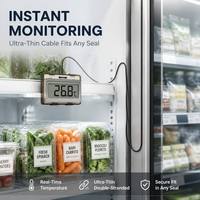 Thermomètre numérique ZenMeasure haute précision avec sonde NTC de 50 cm pour la viande et les produits laitiers, thermomètre numérique pour la réfrigération