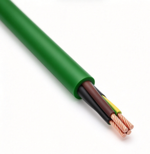 Cable de Alimentación de Bajo Voltaje Zhongkai <span class=keywords><strong>RZ1</strong></span>-<span class=keywords><strong>K</strong></span> 1x10mm², Flexible, de Cobre, Aislado con XLPE, Revestimiento LSZH, 0.6/1kV, para Instalación Fija - Product Image 2