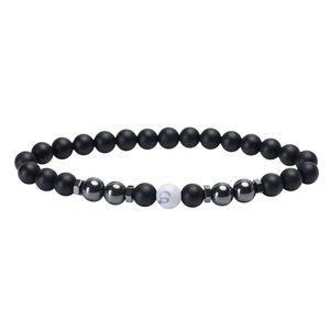 Bracelet <span class=keywords><strong>de</strong></span> cheville à perles en pierre hématite noire, bijou Anti-renversement, amincissant, Drainage lymphatique, magnétique, <span class=keywords><strong>2022</strong></span> - Product Image 5