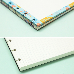 RINGNOTE B6 Fogli di Ricambio Preforati per Rilegatura a Disco, 60 Fogli, Stampa UV Personalizzata, per Agenda Ufficio, Diario, Quaderno Studenti, Regalo - Product Image 4