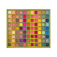 Palette de fards à paupières scintillants longue durée, résistante à la transpiration, en poudre fine, 99 couleurs mates et scintillantes, pour filles rebelles