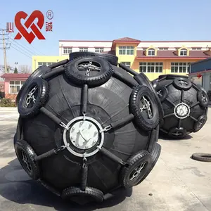 Top Sale 50Kpa Dia2.0m X 3.5m Pneumatic Floating Marine Rubber Fenders