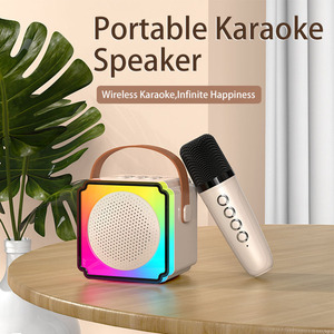 Nuevo Altavoz KTV P8 con Micrófono, Mini Altavoz Portátil, Micrófono Inalámbrico, Efecto de Voz Mágico, Micrófono Dual para Duetos, Uso en Interiores y Exteriores - Product Image 5
