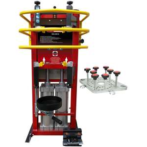 KS TOOLS Tendeur de ressort à air comprimé avec double cylindre incl. Plaque d'adaptation - Product Image 1