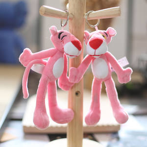 Runnjoy 17cm piccola bambola di peluche <span class=keywords><strong>rosa</strong></span> pantere peluche peluche peluche di piccole dimensioni <span class=keywords><strong>rosa</strong></span> leopardo peluche regalo - Product Image 3