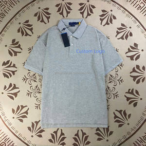 Polo pour homme en coton pur, écologique, décontracté, style golf, avec logo sur le devant, manches courtes, vente en gros, style <span class=keywords><strong>Boss</strong></span> RAL, été personnalisé - Product Image 4