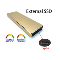Flashdisk Eksternal Portabel Logam Laptop Grosir Kecepatan Tinggi SSD Pandrive 3.0 64GB 1TB Logo Kustom