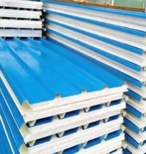 Panneaux sandwich en polystyrène EPS pour toiture, économiques, résistants à l'humidité, isolants thermiquement, légers et faciles à installer - Product Image 4