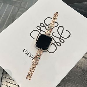 Cinturino Bracciale Gioiello Scintillante con Motivo Cane e Diamanti Colorati per <span class=keywords><strong>Apple</strong></span> Watch Serie S10 9 8 7 SE Ultra 38-49mm - Product Image 4