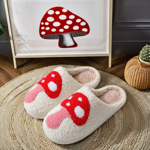 Pantoufles pour femmes, douces et fourrées, en coton pelucheux, confortables, antidérapantes, chaudes, pour l'intérieur et l'extérieur, pour la maison en hiver - Product Image 1
