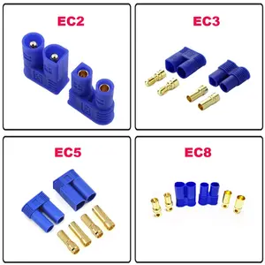 Werkseitig 2-poliges EC2 EC3 EC5 EC8-Buchsenkabel für RC-Auto hubschrauber Lithium-Polymer-Batterie - Product Image 5