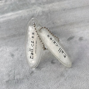 Thẻ Treo Lông Vũ Co Giãn Có Thể Bơm Hơi Bằng Nhựa Nhung Tùy Chỉnh Với Bóng Kim Loại - Product Image 4