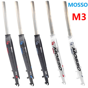Leo Núi Xe Đạp Ngã Ba Phụ Tùng Xe Đạp <span class=keywords><strong>Mosso</strong></span> 26/27.5/29 Inch Đĩa/V Phanh Cứng Nhắc Xe Đạp Phía Trước Hệ Thống Treo Ngã Ba - Product Image 2