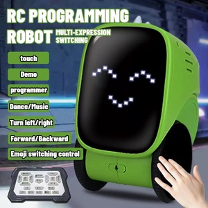 Robot de Juguete Inteligente Programable con Sensor Táctil, Control Remoto, Múltiples Expresiones, Luz, Sonido y Funcionamiento a Batería - Product Image 5