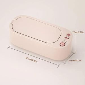 Portable <b>Ultrasonic</b> Cleaner Jewelry <b>Cleaning</b> <b>Machine</b> Electric Sonic Cleaner for Glasses Watches Aligners Bracelets Household Use - Product Image 6