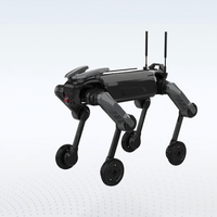 Robot chien quadrupède industriel pour l'inspection, la patrouille et les applications d'urgence XZ