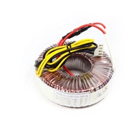 Transformateur en anneau 16V 108va fourni en usine puissance 9V 12V 24V 100VA 120VA transformateur toroïdal avec tension d'entrée 220V