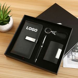 Executive <b>Notebook</b> & Pen Gift <b>Set</b>: Branded Corporate Gifts for Meetings & Events - Product Image 1