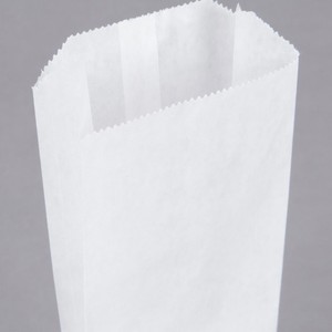 Bolsas <span class=keywords><strong>de</strong></span> Papel Resistentes a la Grasa, Blancas, Adhesivas, Ecológicas y Saludables para Envasado <span class=keywords><strong>de</strong></span> Alimentos, con Boca Abierta, Personalizadas al por Mayor - Product Image 2