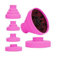 Lohas Portable Pliant Silicone Sèche-Cheveux Diffuseur Multi-Usage Styling Outil avec Accessoires pour Voyage et Usage Domestique