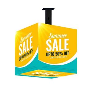 LED-Würfel für Einzelhandelsgeschäfte, 4/5-seitige Anzeige, Innen-/Außenwerbung, 5V, einfache Aufhängung, Standmontage - Product Image 6