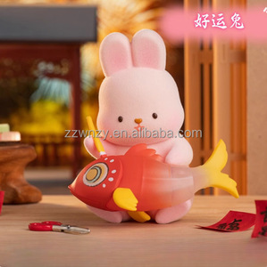 PM playism chạm vào thỏ <span class=keywords><strong>Momo</strong></span> Wish loạt hộp mù cô gái thỏ ngoại vi hợp thời trang chơi đồ trang trí quà Tặng làm bằng tay - Product Image 2