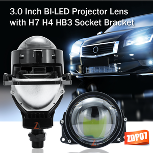 Projecteur Bi-LED 12V H/L Beam Zdp07 42000Lm 6000K 3.0 pouces pour voiture H4 H7 <span class=keywords><strong>Hb3</strong></span> 9005 IP67 - Product Image 2