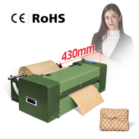 Machine à coussinets en papier kraft robuste Aircosan 430 mm pour étuis à trophées et cadeaux, écologique, biodégradable et économique