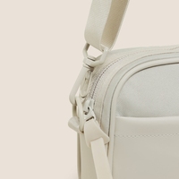 Unisex Tragbare Polyester-Umhängetasche mit Verstellbarem Schulterriemen Wasserabweisende Casual Sling-Tasche für Sport Alltag Reisen