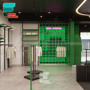 Boutique Vêtements Vêtements Femmes Vêtements Hommes Magasin De Vêtements Luminaires Vêtements Présentoir De Vêtements Réglable - Product Image 4