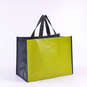 Promotional <b>Bag</b> Recycle Reusable Non-Woven Shopping <b>Bag</b> Supermarket PP Non Woven Tote <b>Bags</b> With Custom Printed Logo - Product Image 1