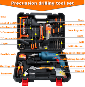 Ensemble d'outils électriques professionnels en plastique pour l'artisanat, 10 ans de garantie - Product Image 2