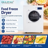 Ollital voedselvriesdroogmachine voor fruit, groenten en kleine productie batches.