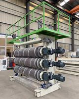 Ligne d'extrusion de profilés en PVC de qualité supérieure, largement utilisée, pour feuilles de marbre à haute brillance