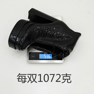 Bottes pour femme en cuir noir, hauteur genou, à plateforme épaisse, avec fermeture éclair latérale, pour l'hiver et l'automne - Product Image 6