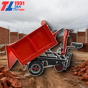 OEM Supported Mini tre ruote carriola a mano Dump Cart <span class=keywords><strong>sedile</strong></span> per strumenti di stoccaggio uso industriale - Product Image 1