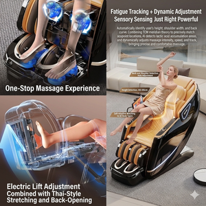 OEM ODM Dual 6D Jade Roller Chair Zero Gravity Recliner with AI Voice <b>Control</b> Airbag <b>Heating</b> <b>Wireless</b> Charging - Product Image 2