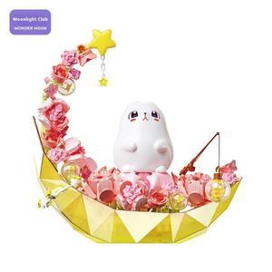 Set de Bloques de Construcción Moonlight Society 804258-59, Juguete de Plástico para Niñas, Luz Nocturna, Regalo de Cumpleaños, Juguete de Ensueño - Product Image 5