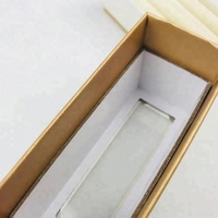 Boîtes rigides d'emballage pour bijoux de mariage élégantes, en matériaux recyclés, finition mate, personnalisées en gros