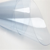 Rideau en PVC transparent Super clair, bande de rideau coulissant avec surface lisse, 1 pièce