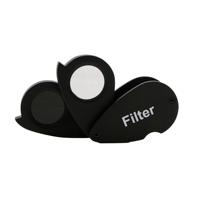 Professional Dichroscope and Chelsea Filter Combo Jewelry Stone Identification Tool for Jewelers and Laboratories