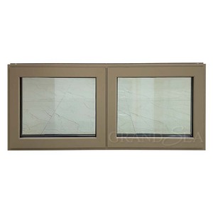 Fenêtre en aluminium pour maison et patio, avec auvent pare-soleil en verre <span class=keywords><strong>teinté</strong></span> double, grand format, résistant aux intempéries, Botswana - Product Image 5