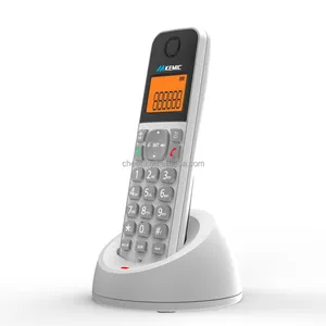 Nouveau produit Fréquence Dect 1.8/1.9ghz Téléphone sans fil Téléphone Dect numérique Téléphone fixe portable sans fil pour le bureau