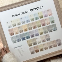 Nouvelle Arrivée 2026 – Coffret de 42 Couleurs de Vernis Gel Macaron – Collection Style Coréen – Vente en Gros pour Salons de Manucure – Vernis Gel UV LED