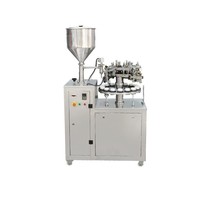 Machine automatique de remplissage et de scellage de tubes en aluminium pour crème cosmétique, pommade, dentifrice, coloration capillaire, de 5 à 75 ml