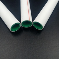 Tuyau PPR PN20 pour l'amélioration de l'habitat, tube d'eau en plastique écologique, matériau de plomberie à soudure facile