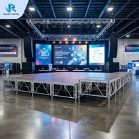 Scène d'assemblage en aluminium, plateforme de scène, scène de mariage, petite scène de concert – Fournisseur direct usine